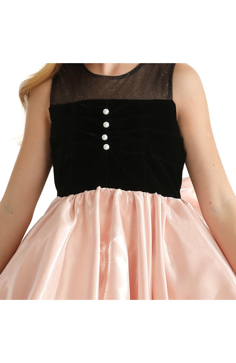 Tulleen Piazza Dress, Alternate, color, Black