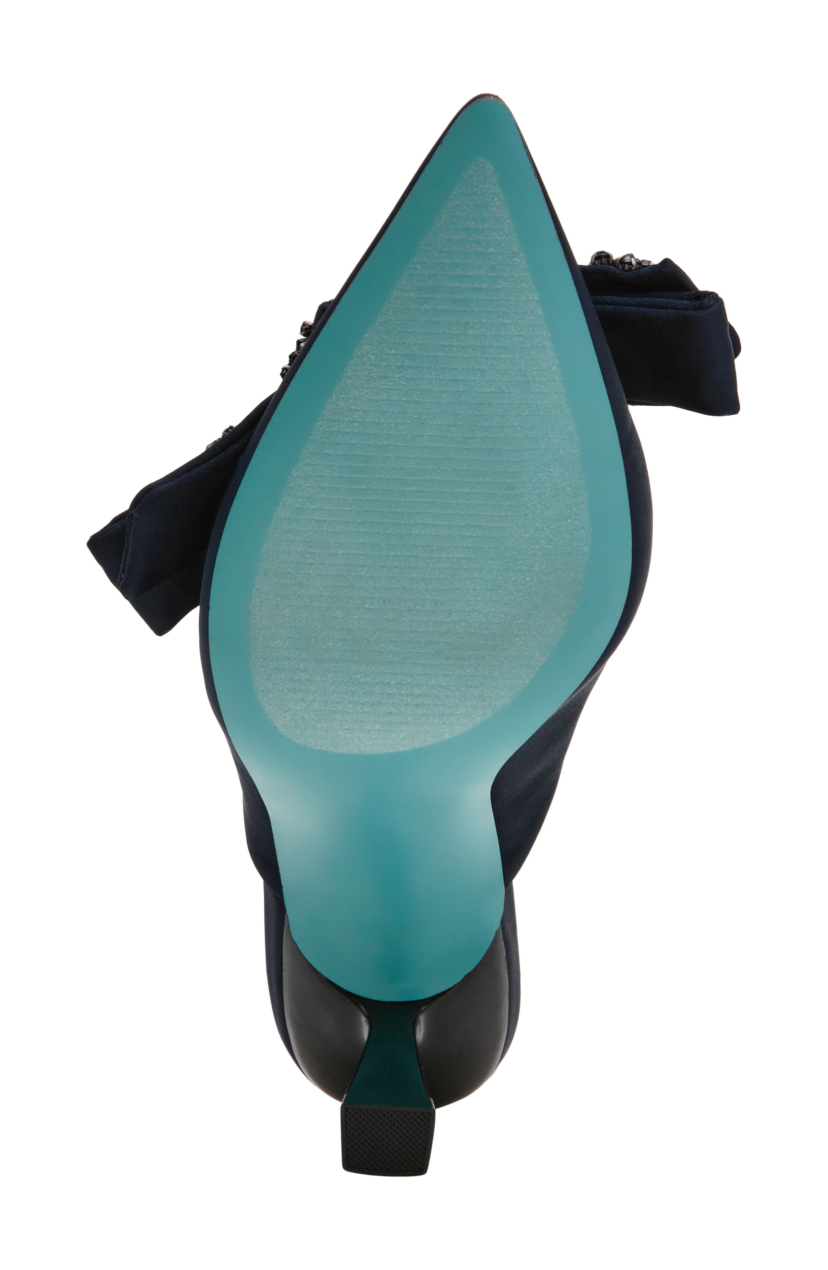 Kena Pointed Toe Mule, Alternate, color, NAVY