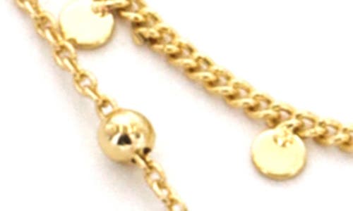Panacea Layered Y-drop Necklace In Gold
