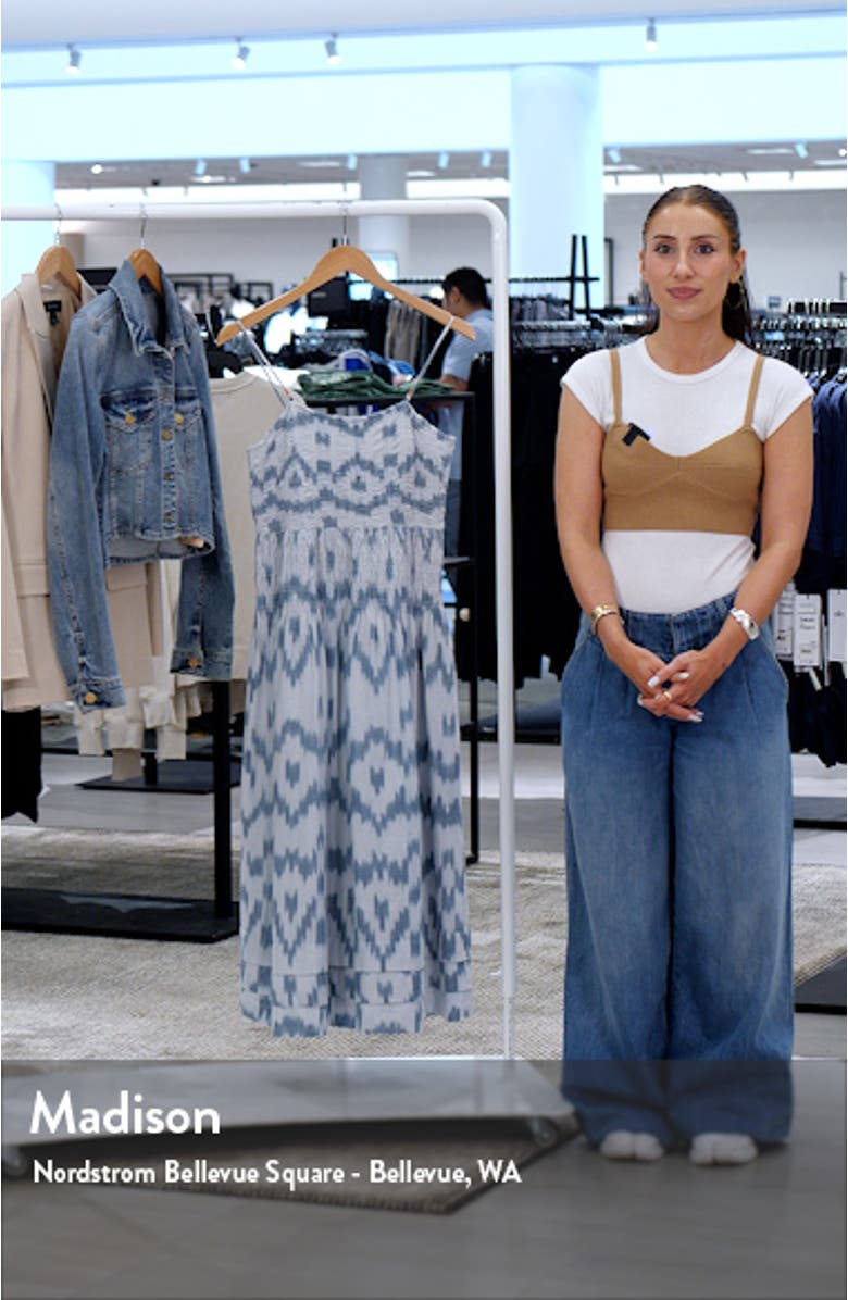 Adalene Cotton Ikat Sundress, sales video thumbnail