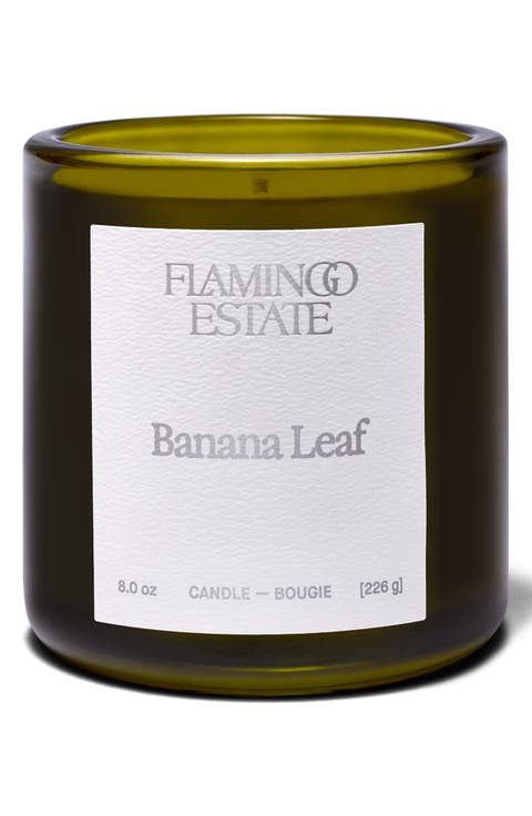 Banana Leaf Candle