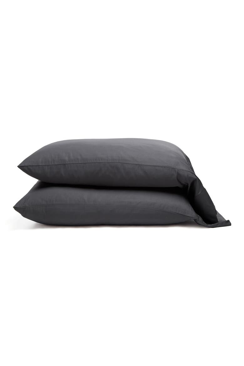 Sateen Set of 2 Pillowcases, Main, color, MIDNIGHT