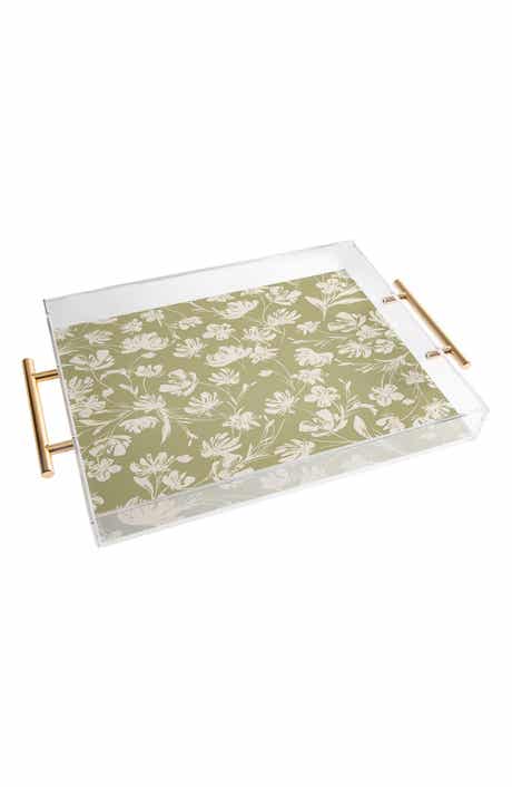 Gabriela Fuente Martine Acrylic Serving Tray