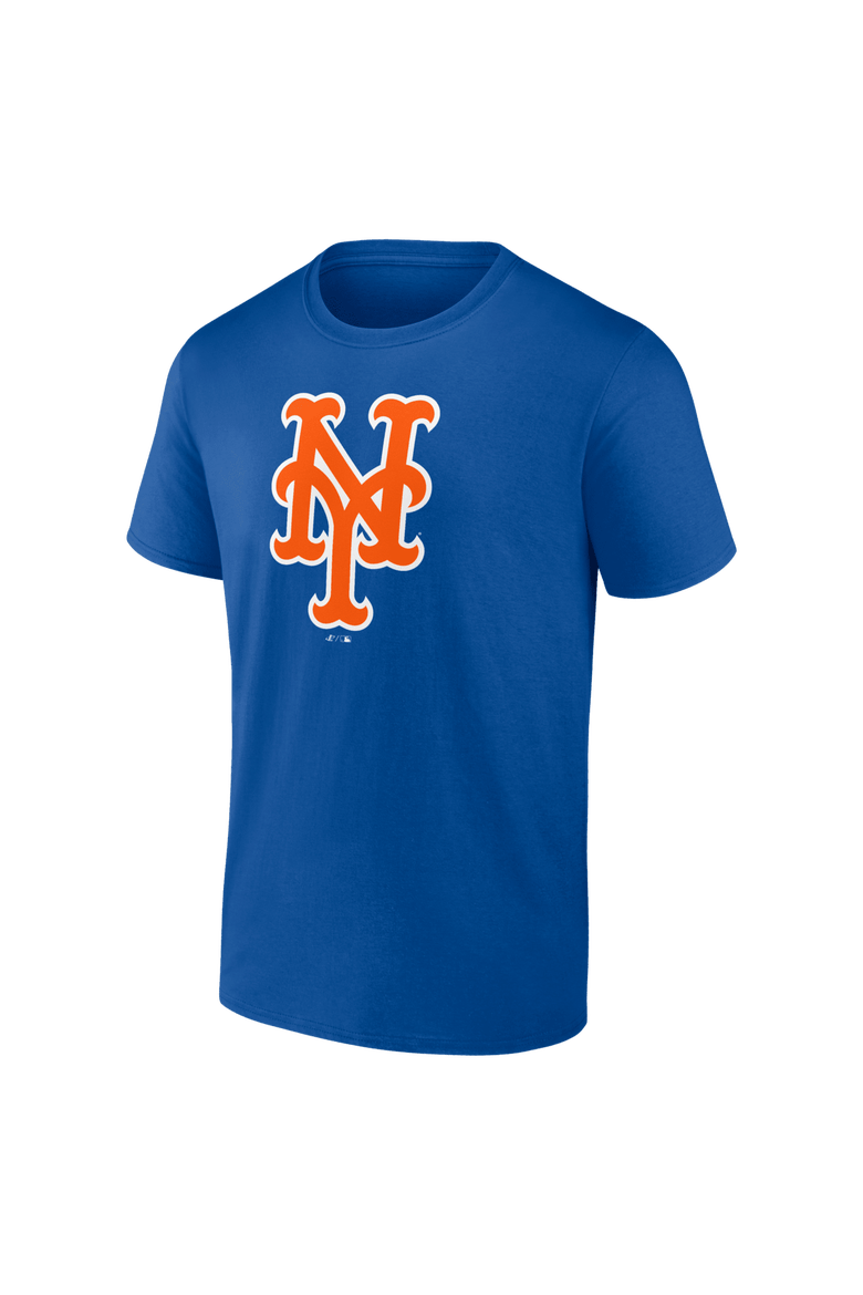 Men's Logo Athletic Royal New York Mets Official Logo T-Shirt, Alternate, color, Royal
