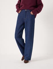 Hush Romy Wide Leg Lurex Jeans