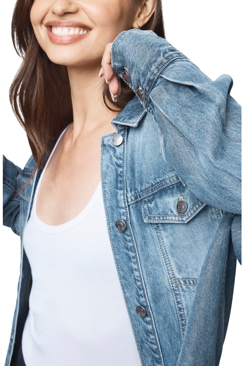 Denim Shacket, Alternate, color, INDIGO