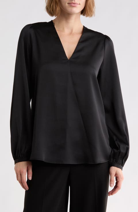 Baria V-Neck Long Sleeve Top