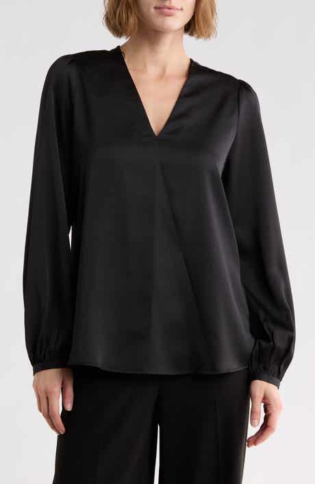 Baria V-Neck Long Sleeve Top