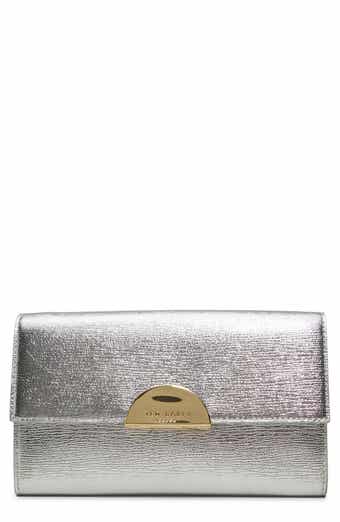 Luna Metallic Leather Crossbody Bag