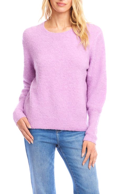Blouson Sleeve Bouclé Sweater