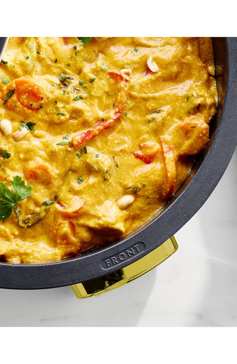 GreenPan Elite Reserve 6-Quart Smart Skillet, Alternate, color, Black