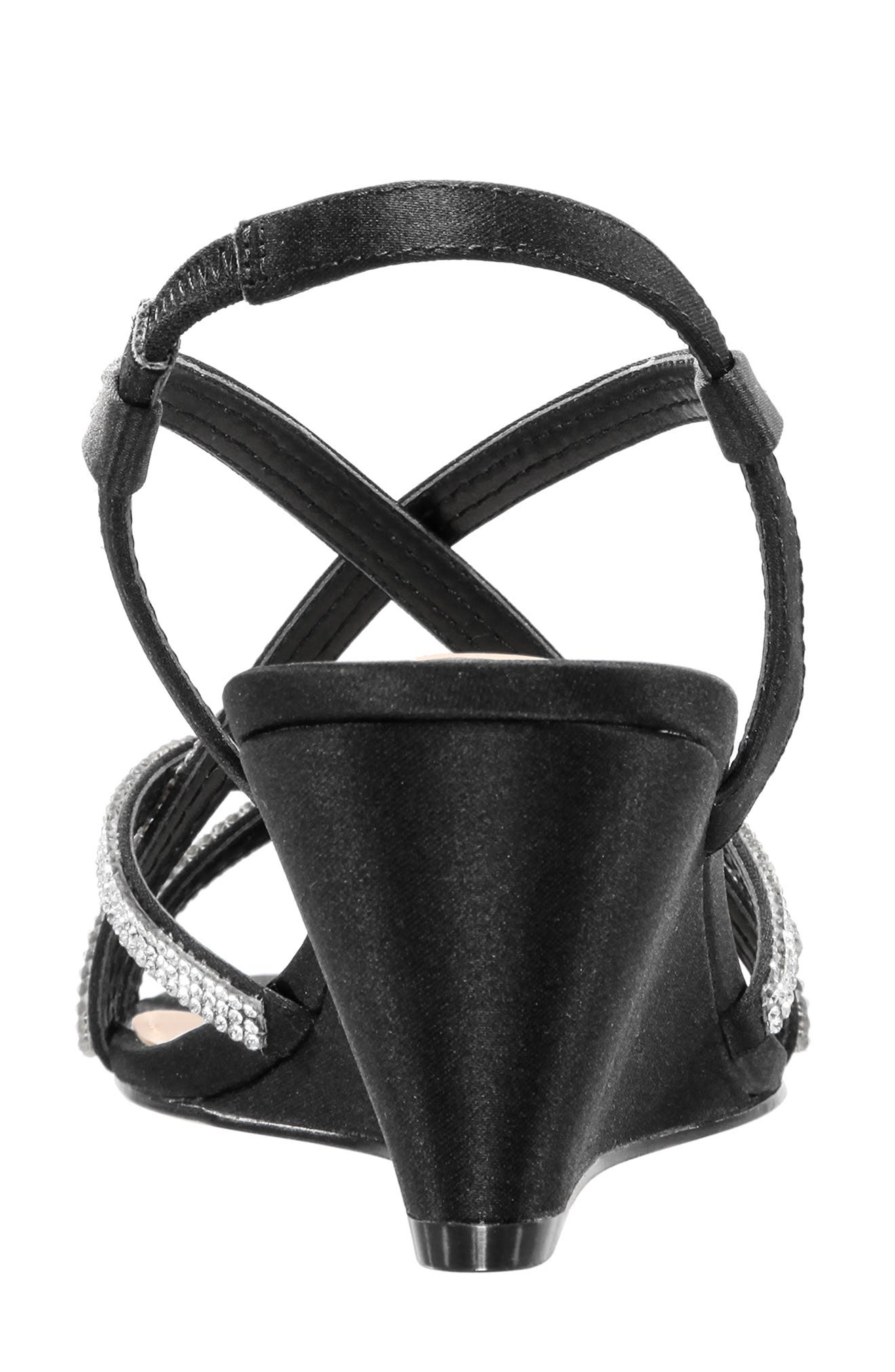 Nina Nadette Embellished Strappy Sandal, Alternate, color, 