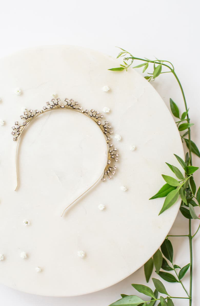 Untamed Petals by Amanda Judge Dessert Tiara, Alternate, color, 