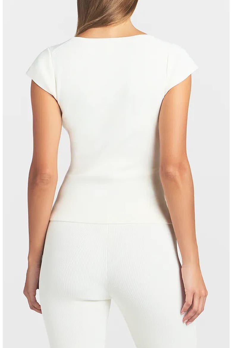 Scoop Neck Top, Alternate, color, EGRET
