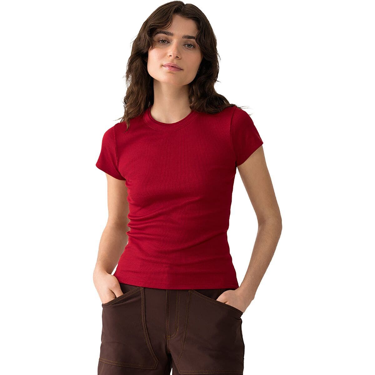 Ribbed Merino T-Shirt - Women's - image 5