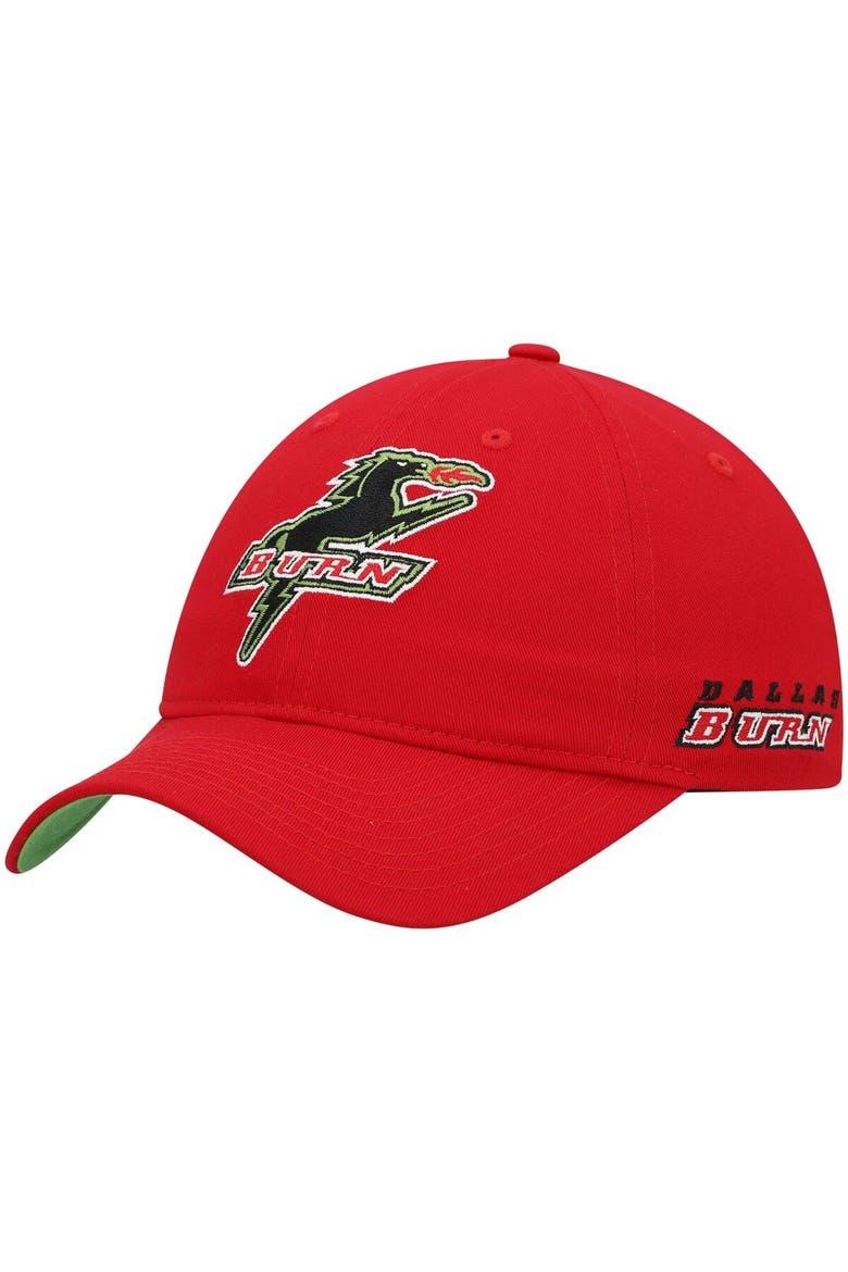 Men's Mitchell & Ness Red Dallas Burn Adjustable Hat, Main, color, Red