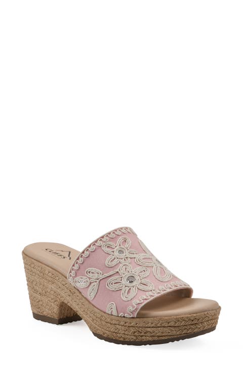 Biancia Platform Slide Sandal (Women)