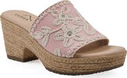 CLIFFS BY WHITE MOUNTAIN Biancia Platform Slide Sandal