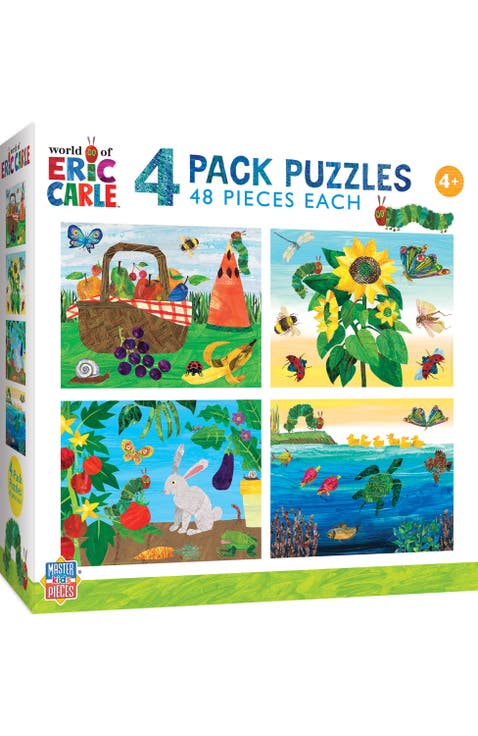 World of Eric Carle 48pc Puzzles 4-Pack