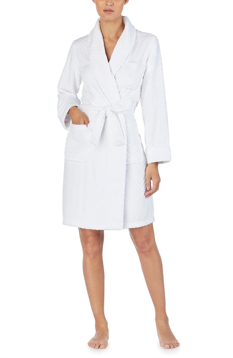 Lauren Ralph Lauren Shawl Collar Robe, Main, color, 