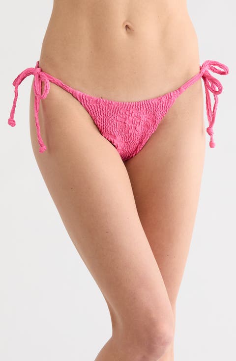 We're Wild Tie Side Maya Bikini Bottoms
