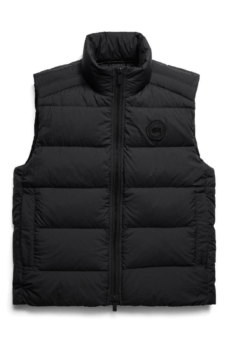 Crofton Enduraluxe Packable Quilted Vest, Alternate, color, BLACK - NOIR