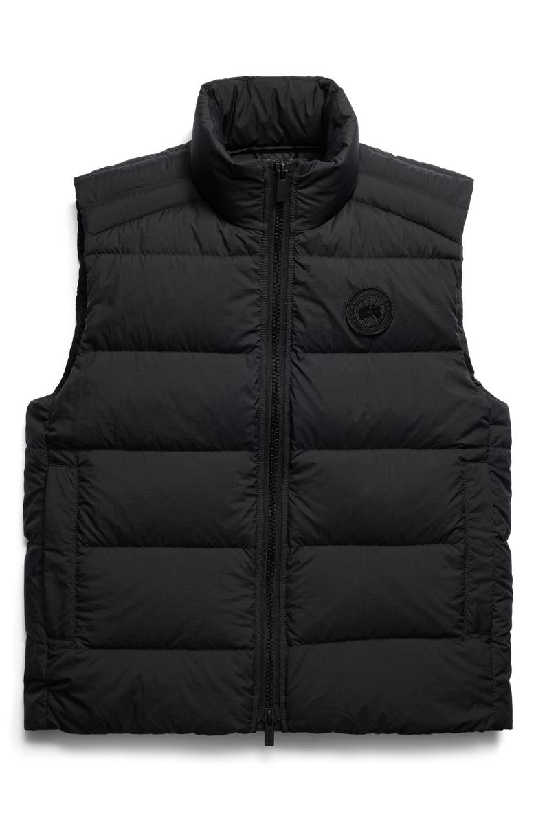 Canada Goose Crofton Enduraluxe Packable Quilted Vest, Alternate, color, Black - Noir