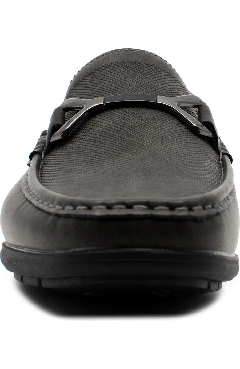 AKADEMIKS Ogden Bit Driving Loafer, Alternate, color, Grey