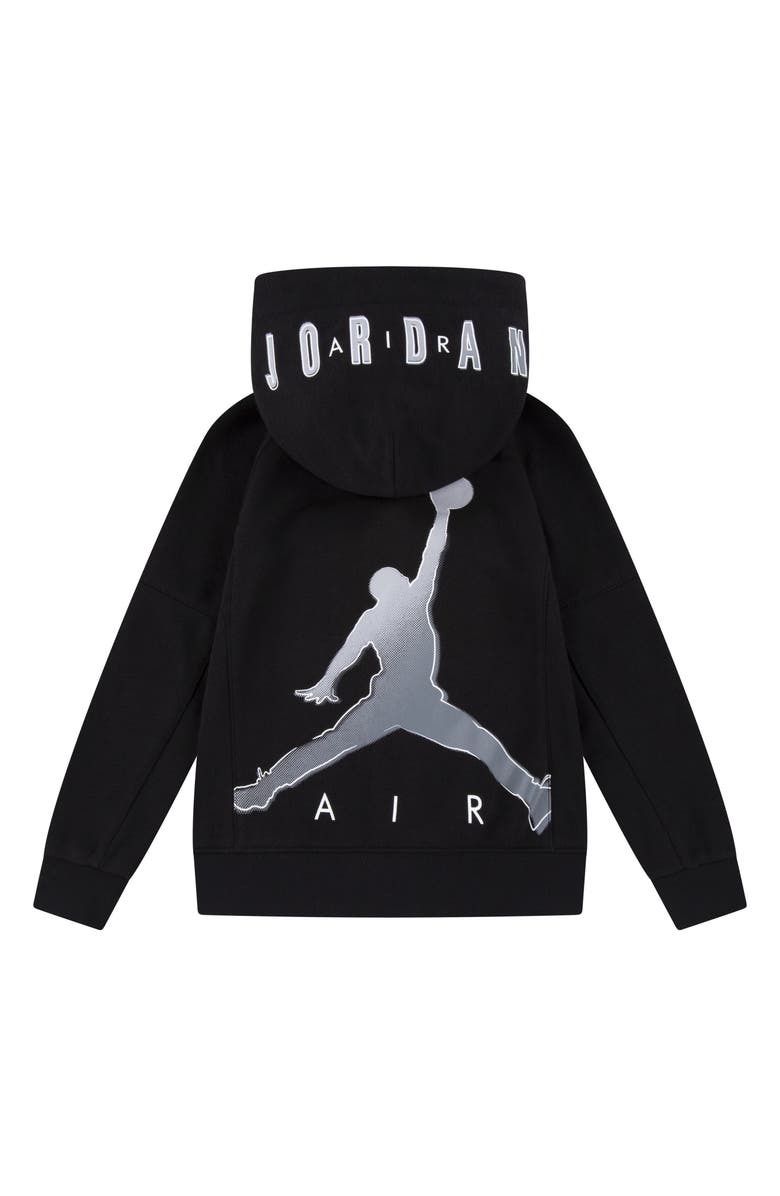 Jordan Kids' Jumpman Big Sport Zip Hoodie, Alternate, color, Black