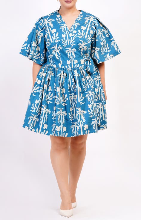 Alena Mini Wrap Dress