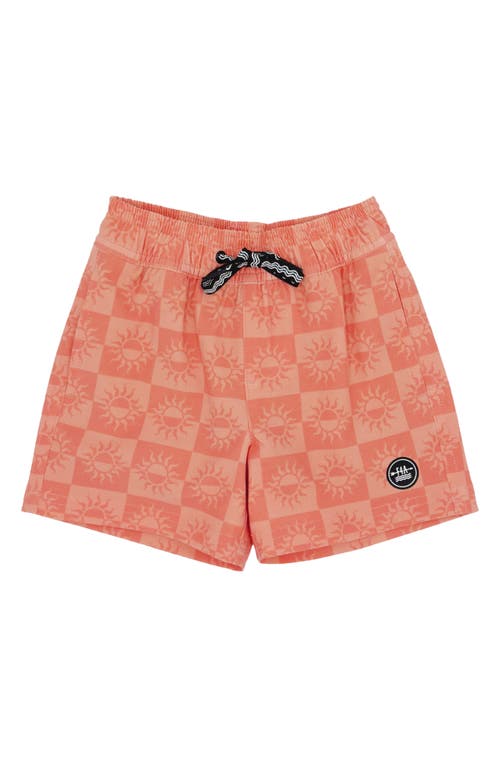 Feather 4 Arrow Sunrise Volley Trunks