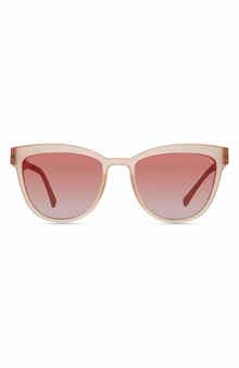 Eco Fuji 53mm Polarized Round Sunglasses