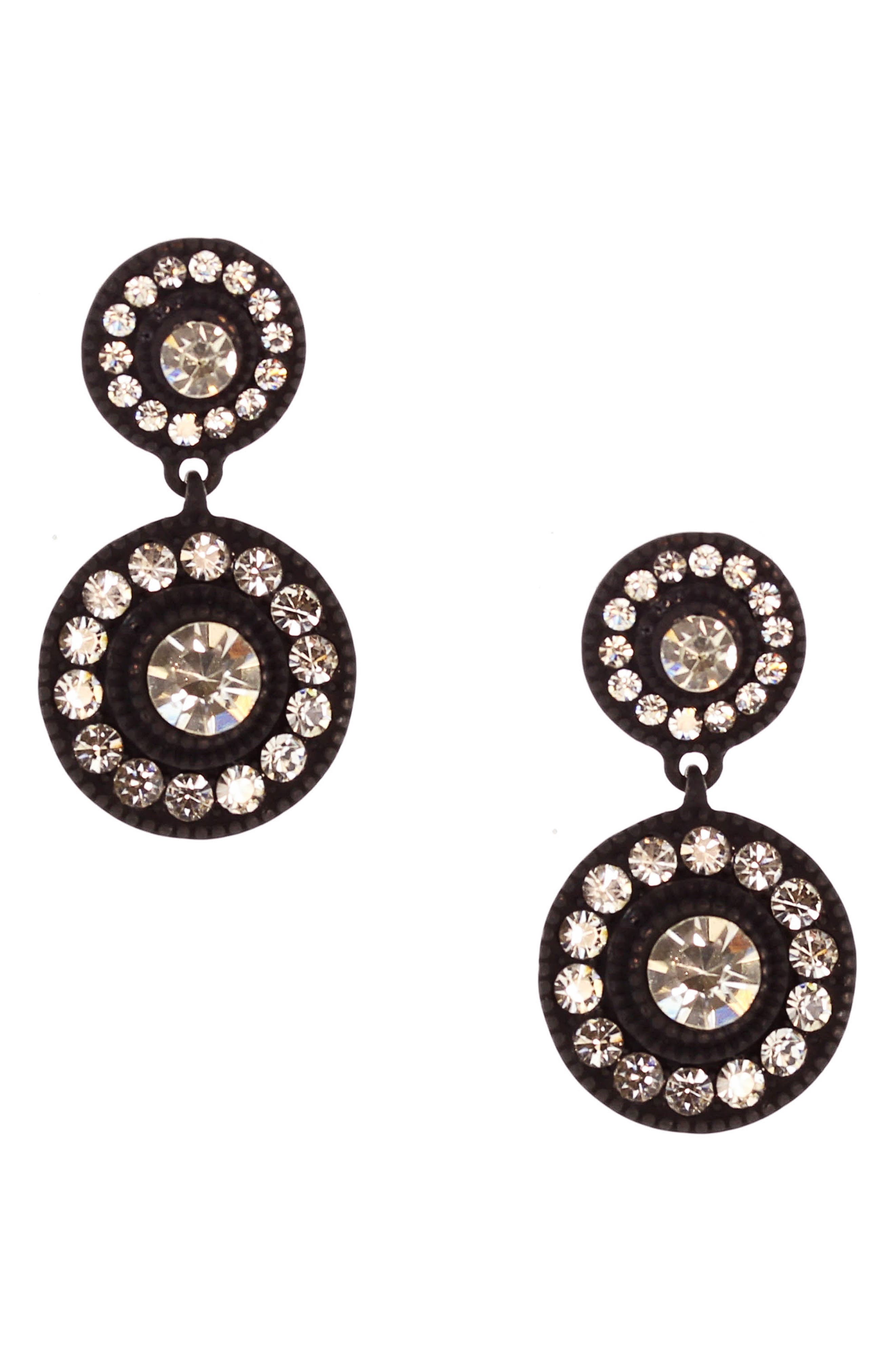 Maiya Crystal Drop Earrings