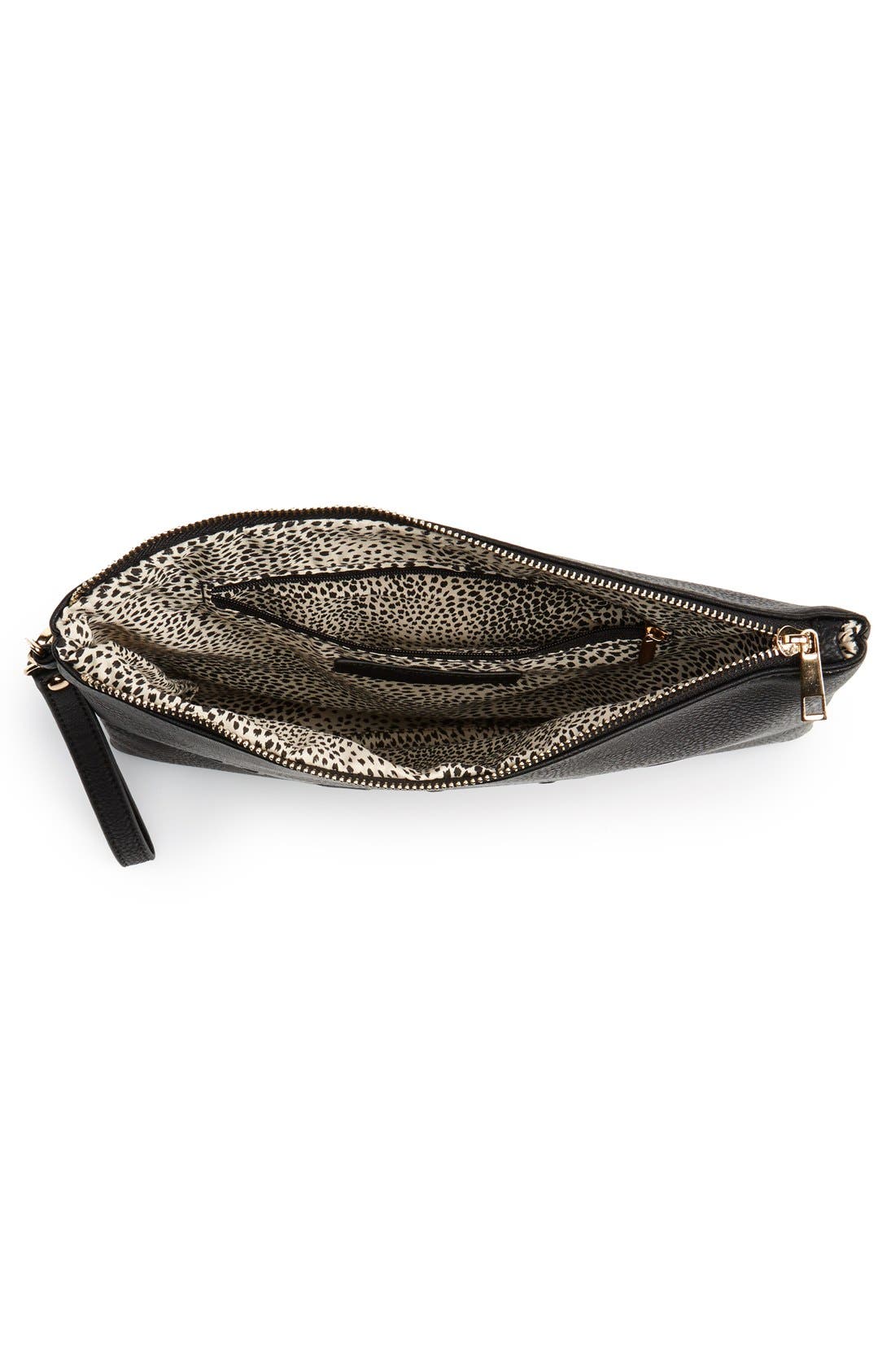 Sole Society 'Justine - Conversation' Oversize Clutch, Alternate, color, 