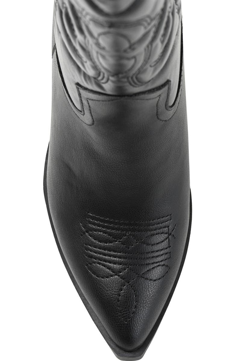 Journee Collection Chantry Western Boot, Alternate, color, Black