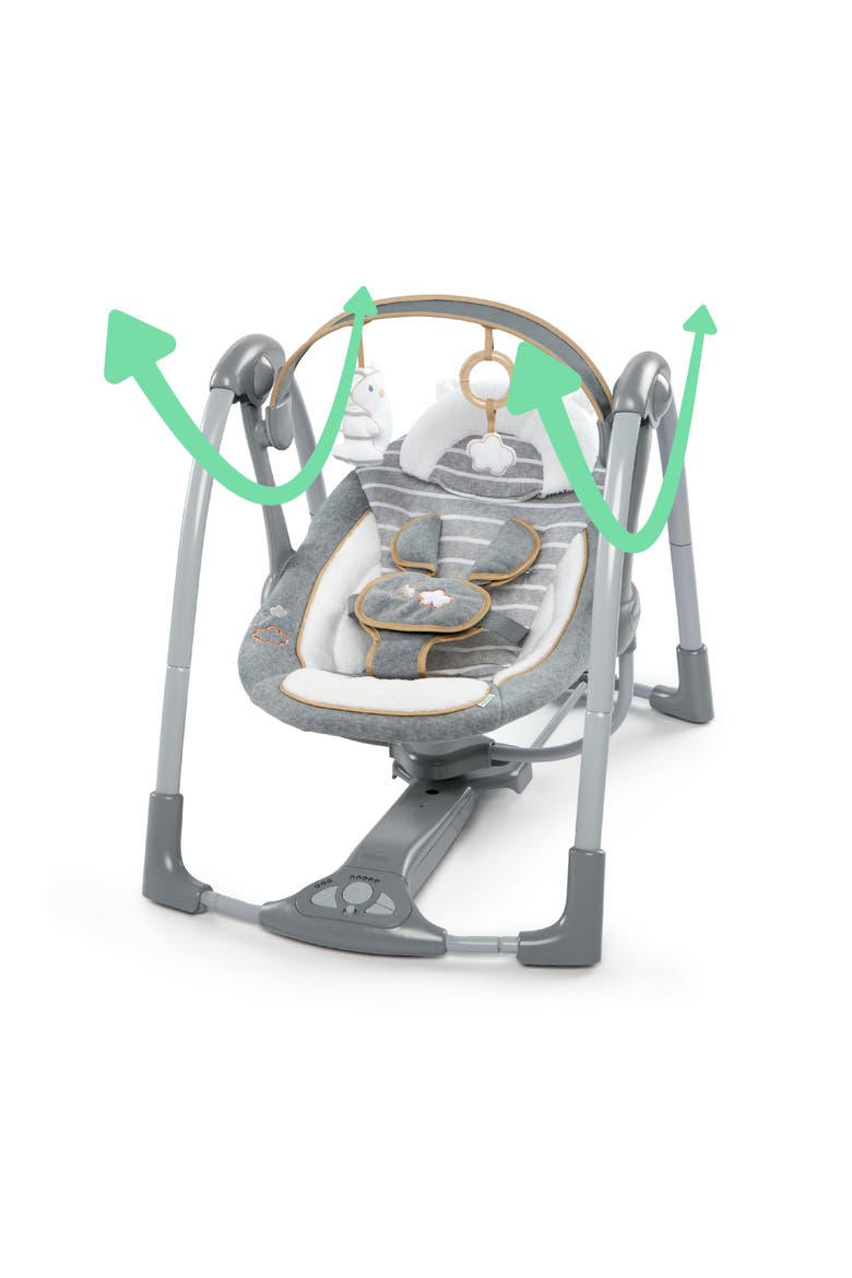 Swing n Go Portable Swing, Alternate, color, Grey