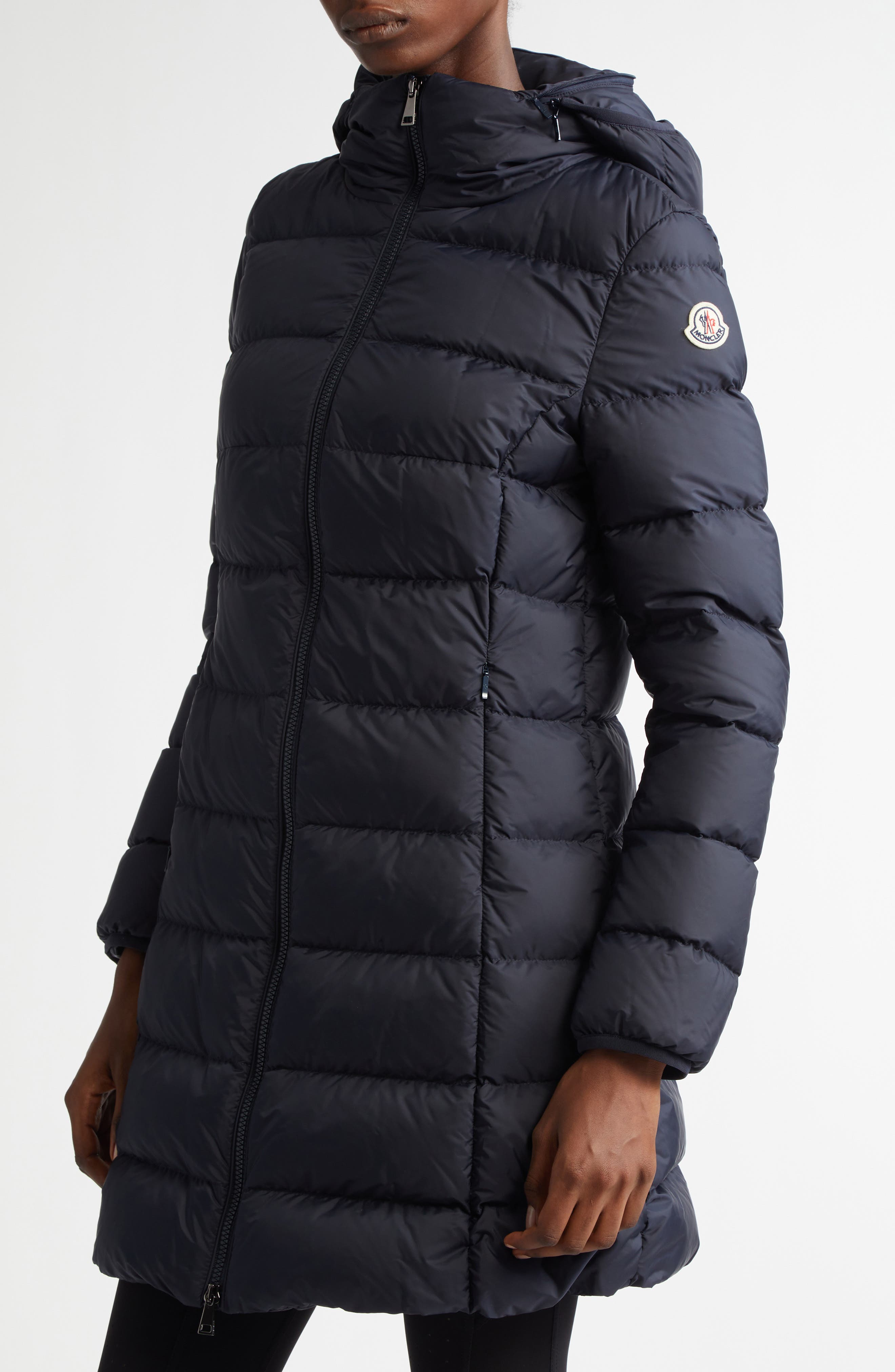 プ*ん様 MONCLER Long down coat Gie Water Resistant Down Long Coat (Women) | Nordstrom