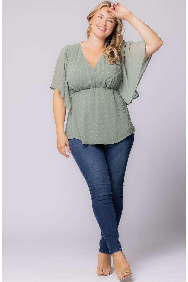 Seaside Serenade Top, Alternate, color, SAGE