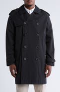 London Fog Double Breasted Water Resistant Trench Coat