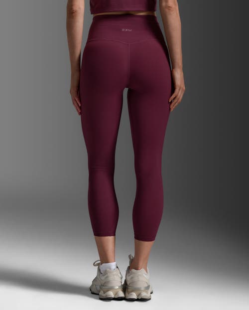 2xu Fluid Hi-rise 7/8 Tights In Multi