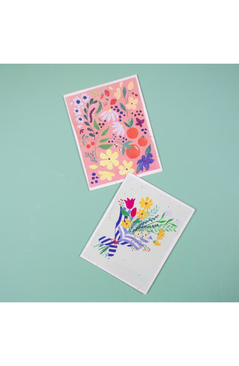 Supra Endura Seed Cards - Floral Print - 8-Pack, Alternate, color, Multi