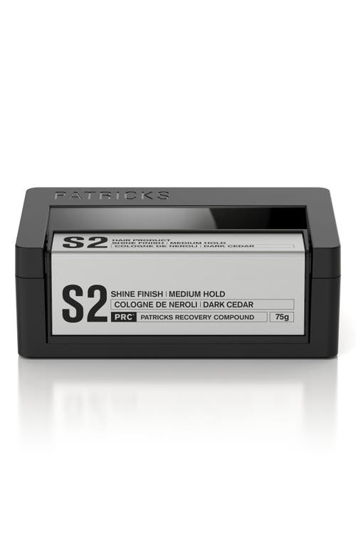 Patricks S2 Shine Finish Medium Hold Pomade  product