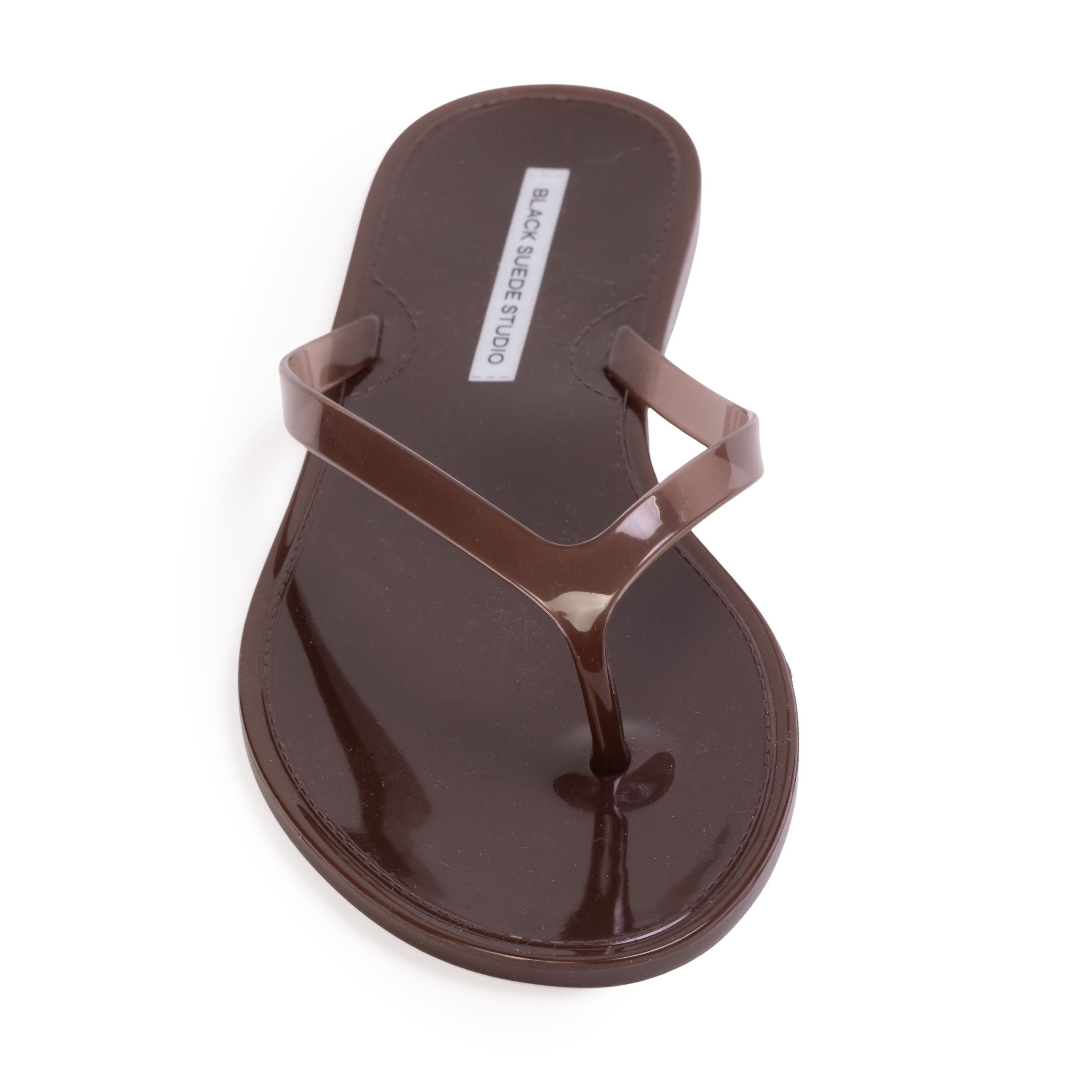 Crystal Sandal, Alternate, color, Chestnut PVC