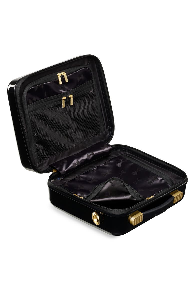 Take Flight Vanity Case, Alternate, color, BLACK