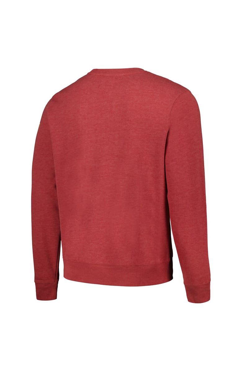 '47 Men's '47 Heathered Burgundy Washington Commanders Bypass Tribeca Pullover Sweatshirt, Alternate, color, Burgundy