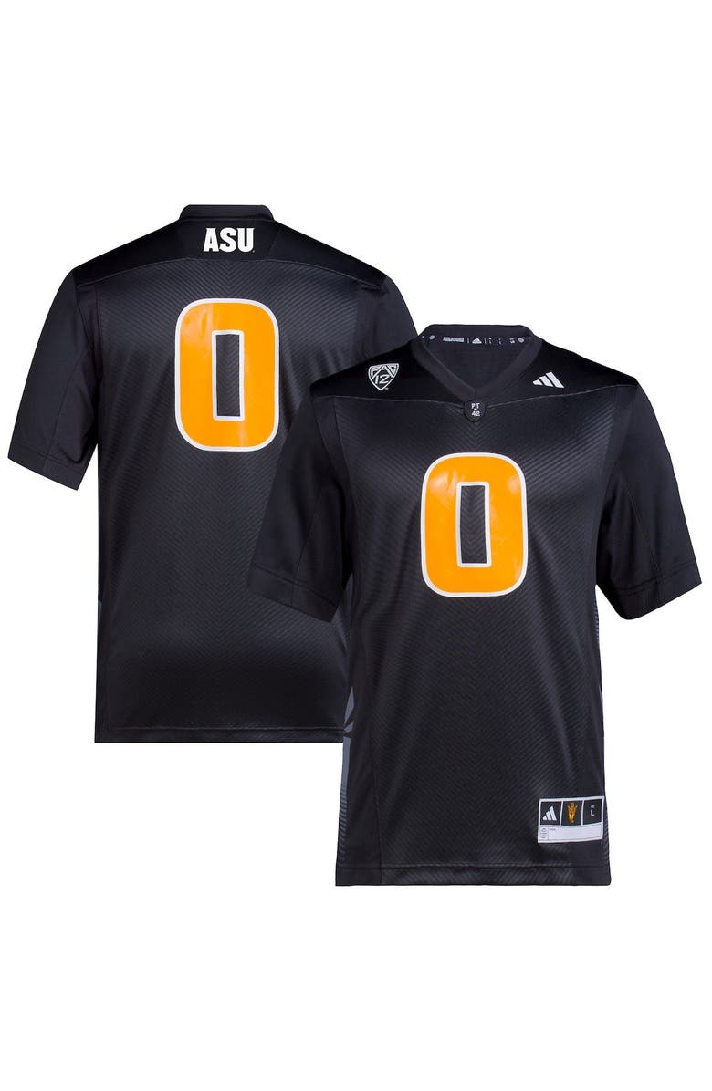 adidas Men's adidas #0 Black Arizona State Sun Devils  2023 Premier Jersey, Main, color, Black