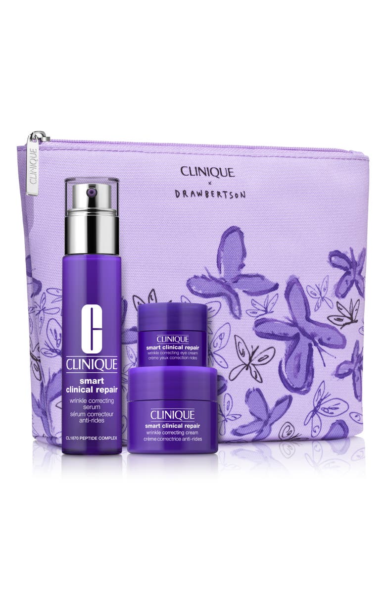 Clinique Wrinkle Fighting Routine Skin Care Gift Set (Limited Edition) $129 Value, Main, color, 