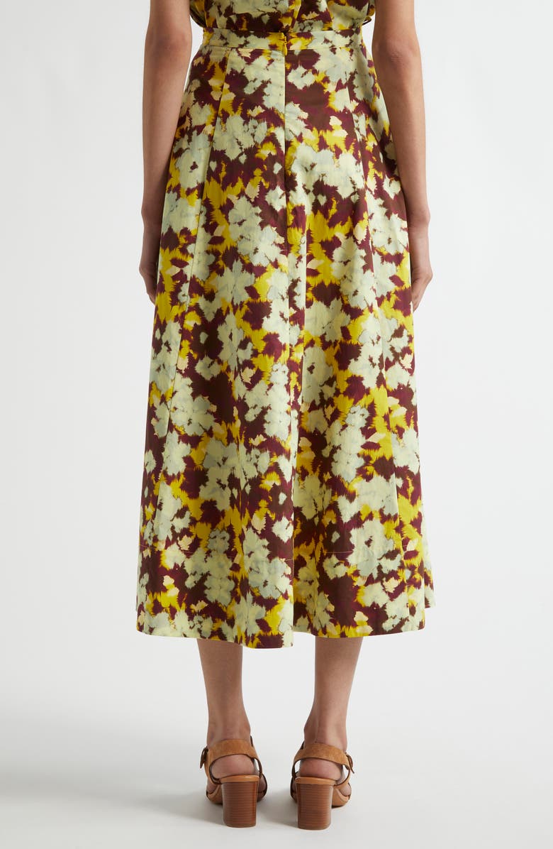 Ulla Johnson Vianne Floral Cotton Skirt, Alternate, color, 
