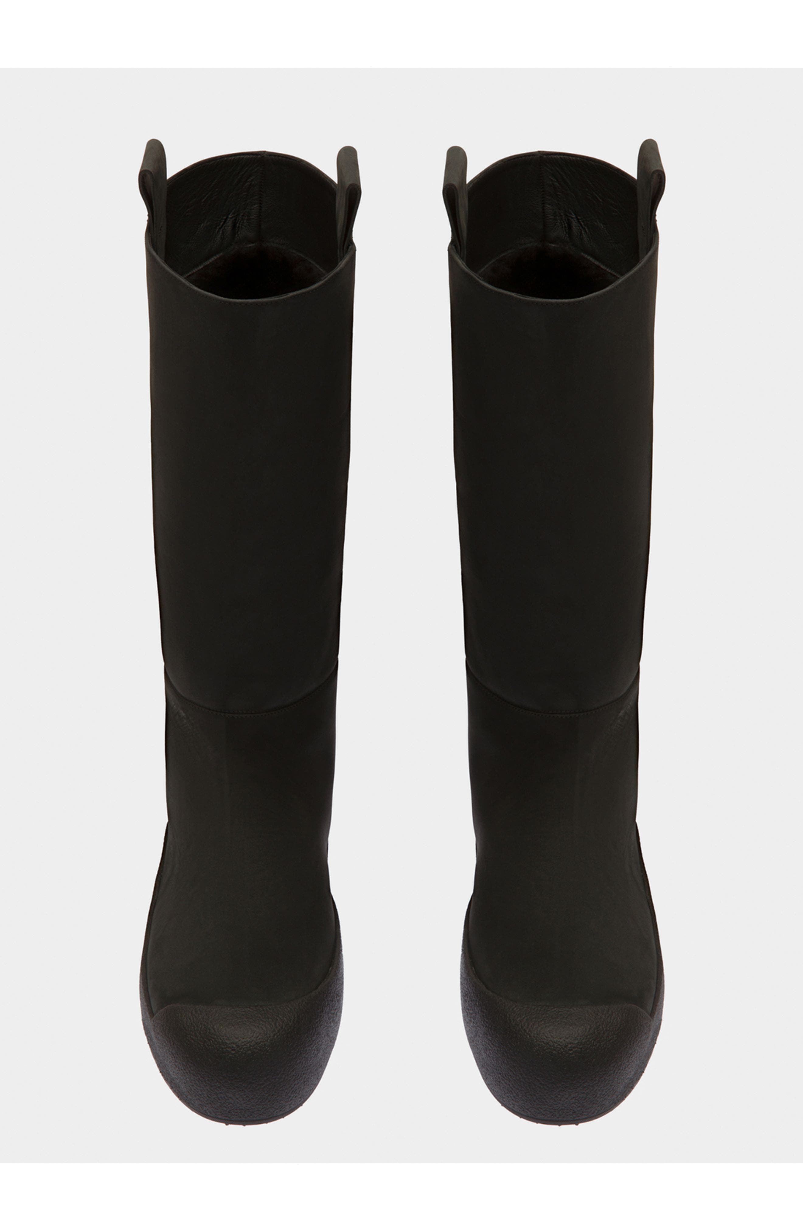 Bally Jackson Leather Snow Boots, Alternate, color, Black