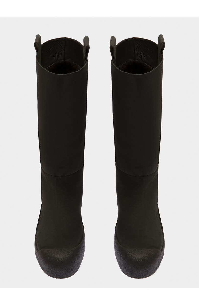 Bally Jackson Leather Snow Boots, Alternate, color, Black